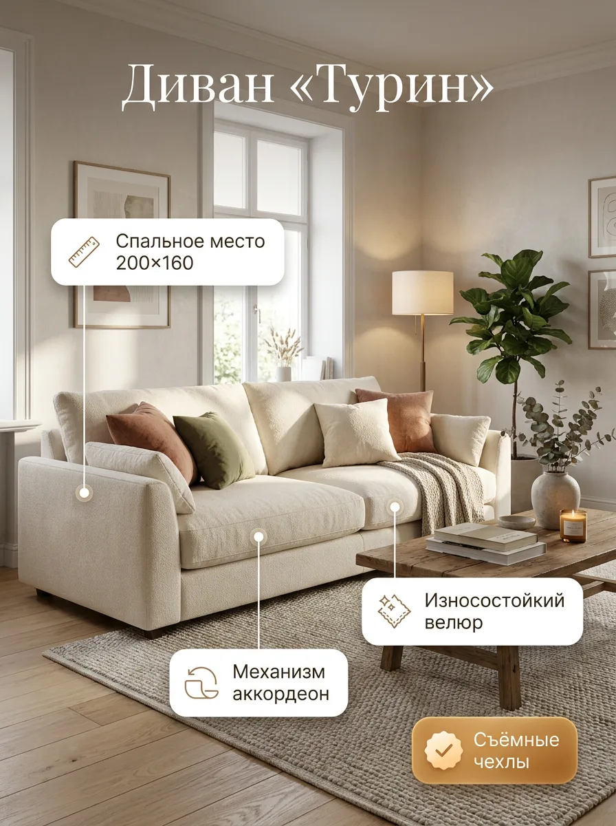 Инфографика — стиль «В интерьере»