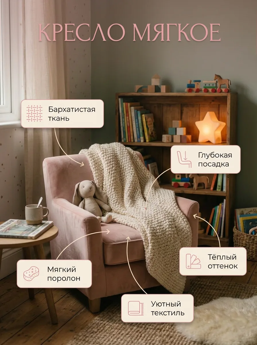 Инфографика карточки — стиль «Бьюти»